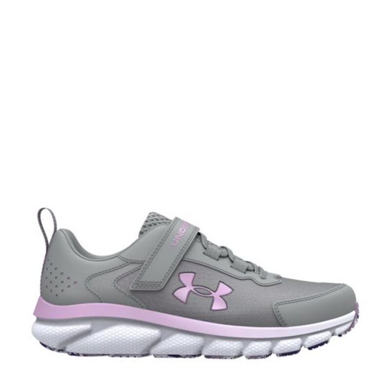 TENIS DEPORTIVO PARA CORRER COLOR GRIS PARA NIÑA UNDER ARMOUR UA GS ASSERT 9AC 6100