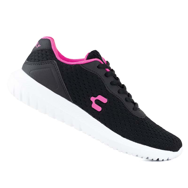 TENIS CHARLY DEPORTIVO PARA DAMA 1049639 NEGRO FIUSHA ORIGINAL SUELA LIGERA