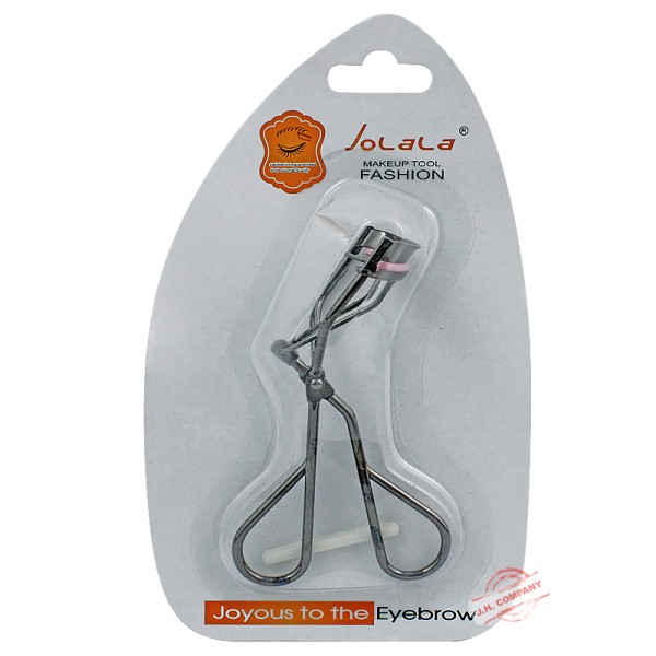 Enchinador Rizador De Pestañas Metalico Con Repuesto 