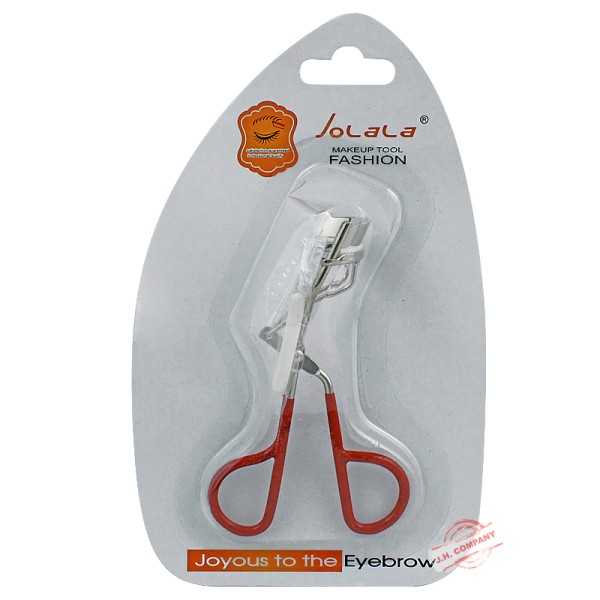 Enchinador Rizador De Pestañas Metalico Con Repuesto 