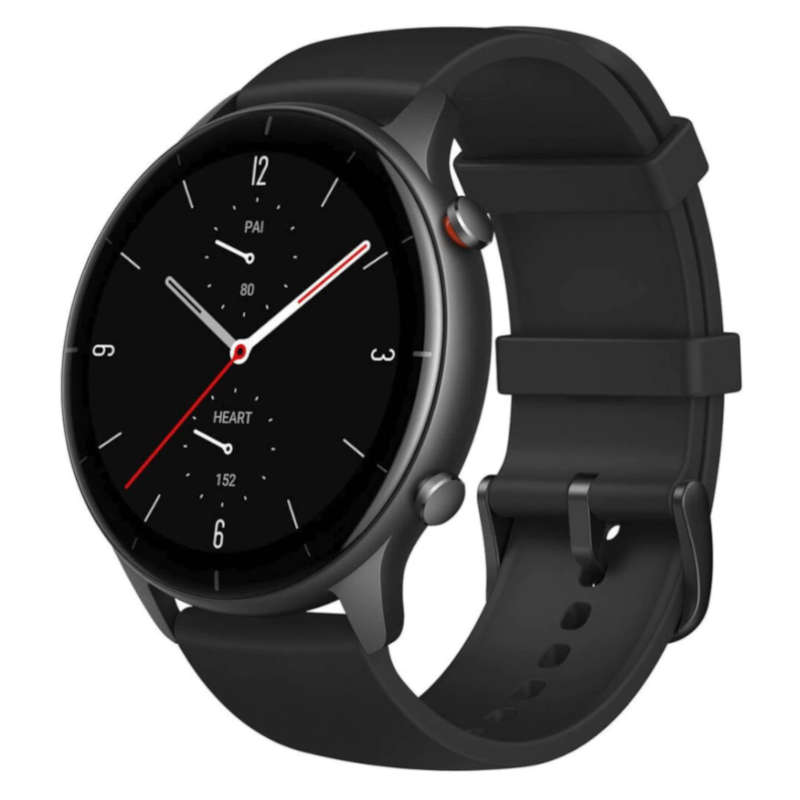 Smartwatch Amazfit GTR 2e Spo2 Alexa 90 Deportes 5 ATM Obsidian Black