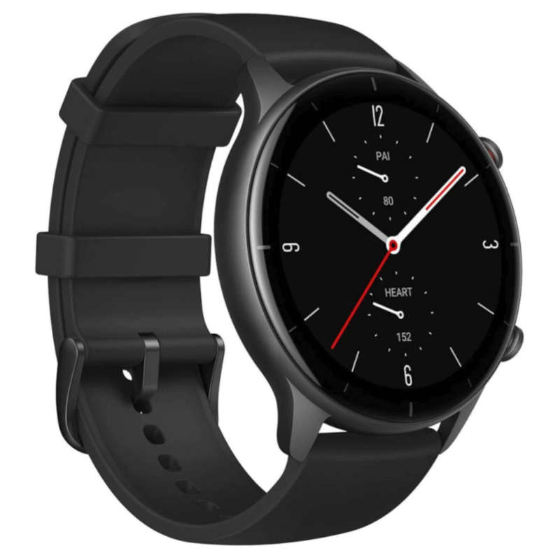 Smartwatch Amazfit GTR 2e Spo2 Alexa 90 Deportes 5 ATM Obsidian Black