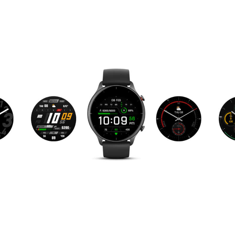 Smartwatch Amazfit GTR 2e Spo2 Alexa 90 Deportes 5 ATM Obsidian Black