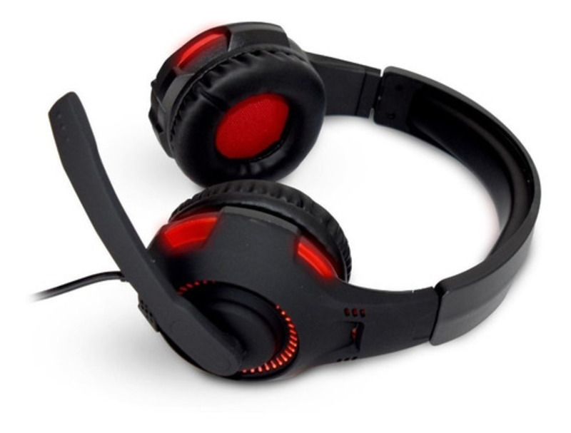 Audifonos Diadema Gamer Pc Laptop Headset Celuares Microfono Jack 3.5mm Naceb