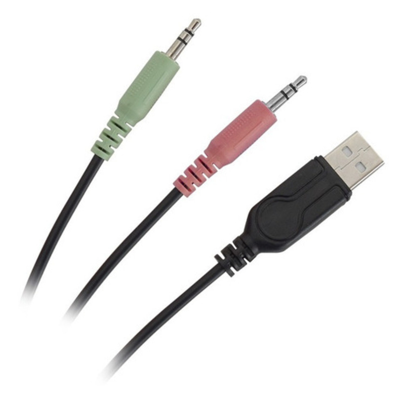 Audifonos Diadema Gamer Pc Laptop Headset Celuares Microfono Jack 3.5mm Naceb