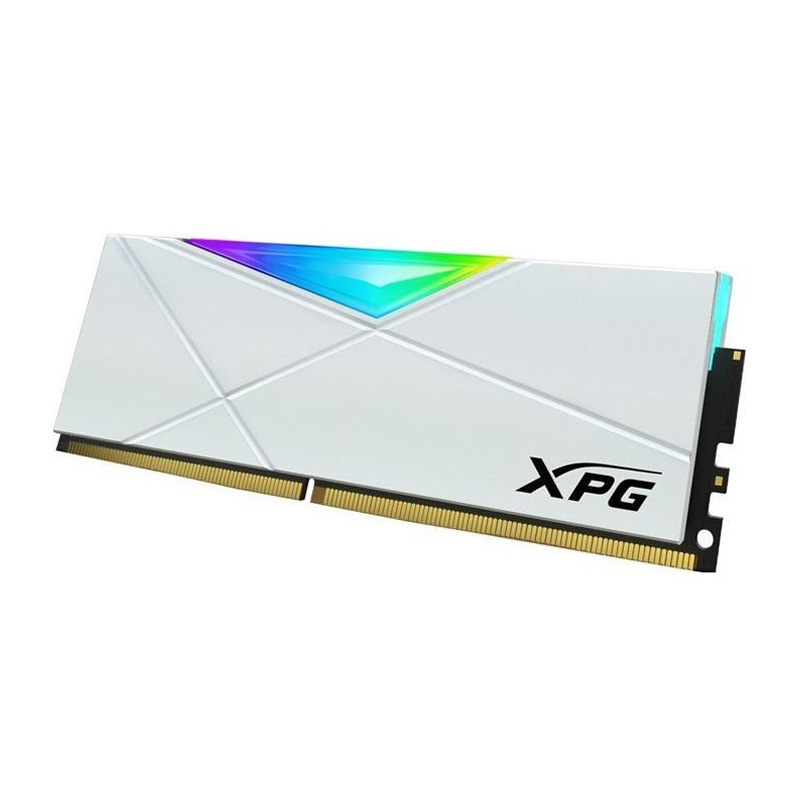 Memoria Ram Adata D50 DDR4 8GB 3200 Blanco Rgb AX4U32008G16A-SW50 .