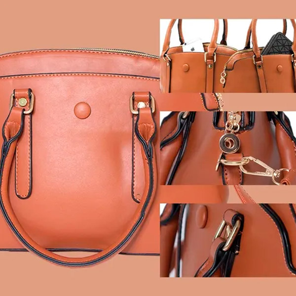 Bolsa Dama Elegante Mujer Moda Tendencia Mujer - VINO