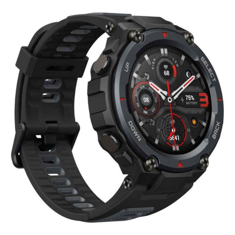 Smartwatch Amazfit T-Rex Pro Spo2 Amoled GPS 10 ATM Meteorite Black