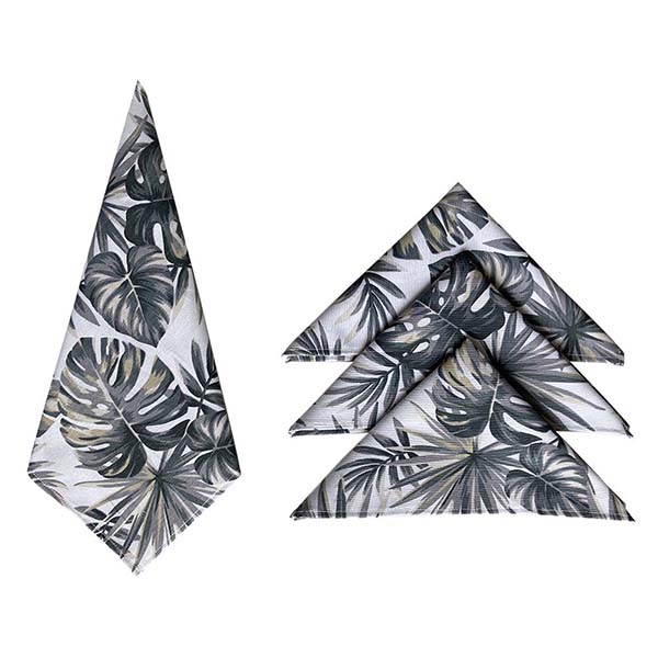 Servilletas de tela / Pack 4 piezas / 30x30cm / Lavables y reutilizables