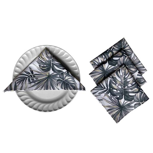 Servilletas de tela / Pack 4 piezas / 30x30cm / Lavables y reutilizables