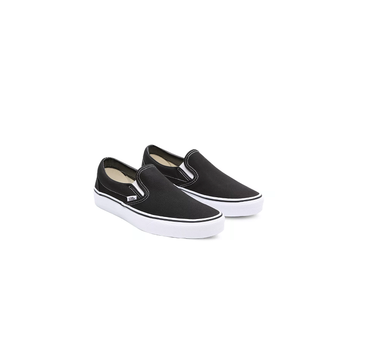 Tenis Vans Classic Slip-On Black Unisex Original VN000EYEBLK