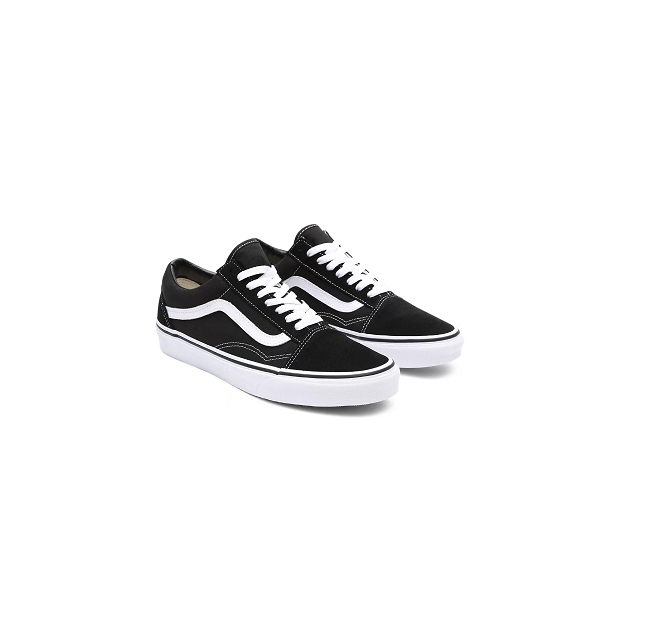 Tenis Vans Old Skool Black White Unisex Original VN000D3HY28