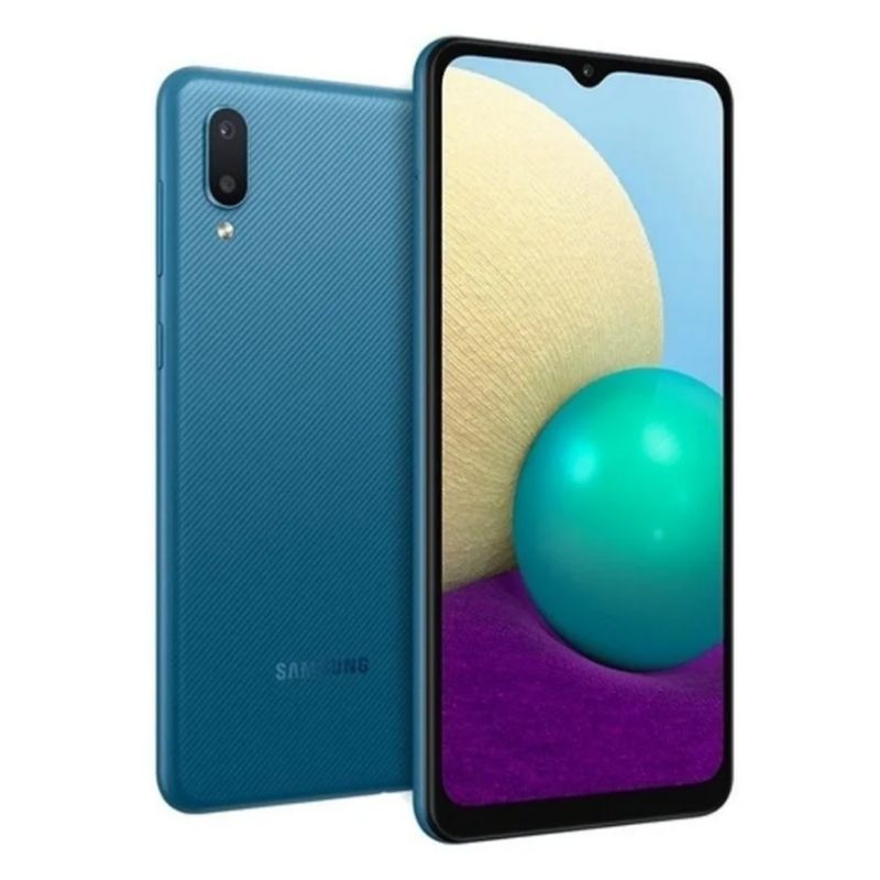 Samsung Galaxy M02 Azul 3GB + 32GB Desbloqueado DUAL SIM