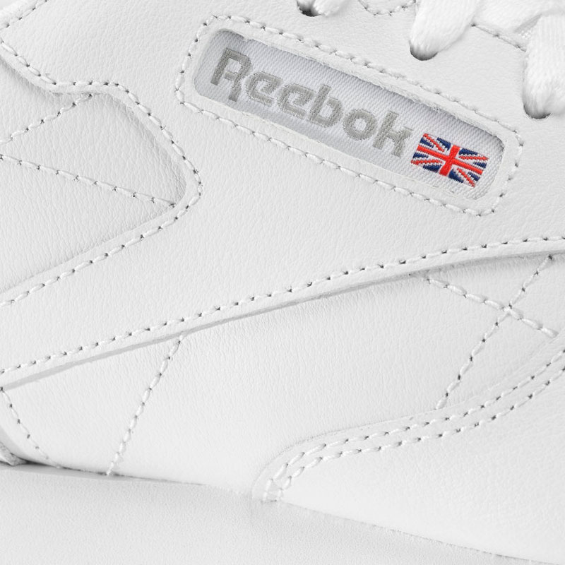Tenis Reebok Classic Leather Blanco