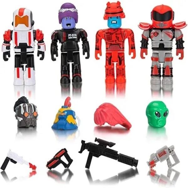 Roblox Star Commandos 12 Piezas Virtual Code 4 Figuras