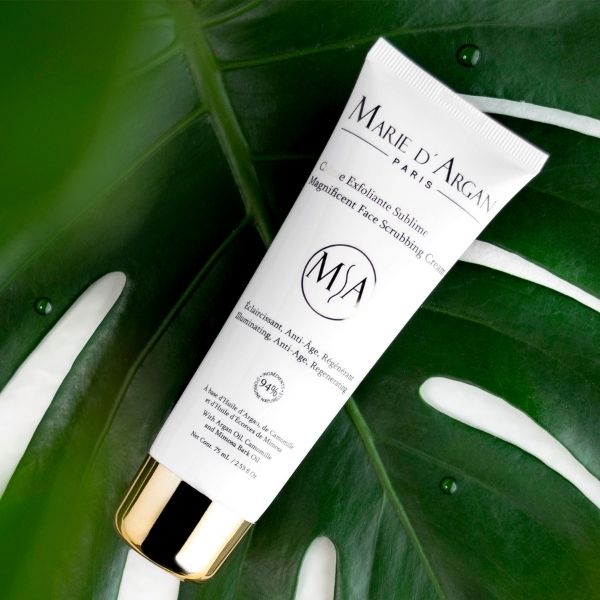 Crema Exfoliante Facial Antiarrugas  Regenerante Hidratante Marie D´Argan 