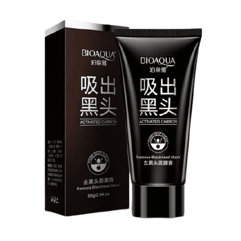 Mascarilla de Carbon Activado Aclarante y Anti Puntos Negros BioAqua