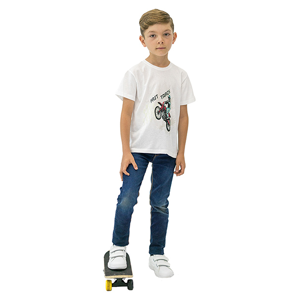 Playera Que Cambia De Color Con El Sol Y Oscuridad Niño Moto Generra 114705