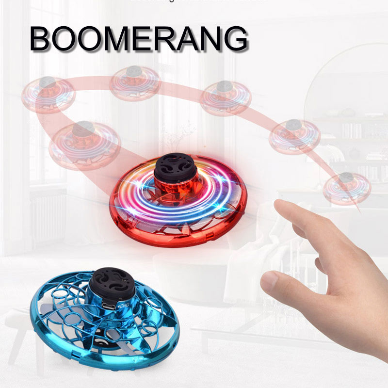 Mini Drone Fly Spinner Con Luces Led Giratorias 2021
