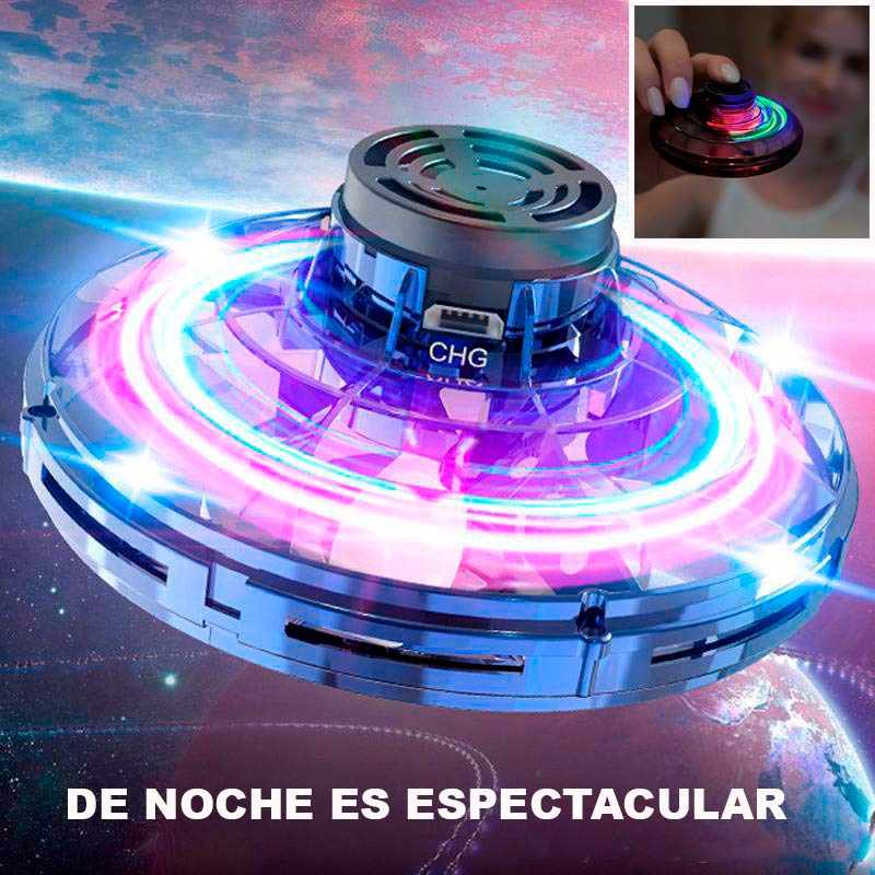 Mini Drone Fly Spinner Con Luces Led Giratorias 2021