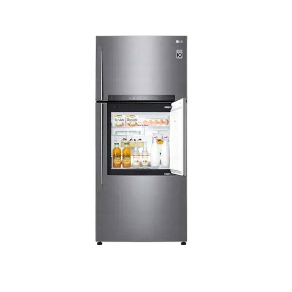 REFRIGERADOR LG 18PIES ACERO DOBLE PUERTA ELEGANTE LT51MDP