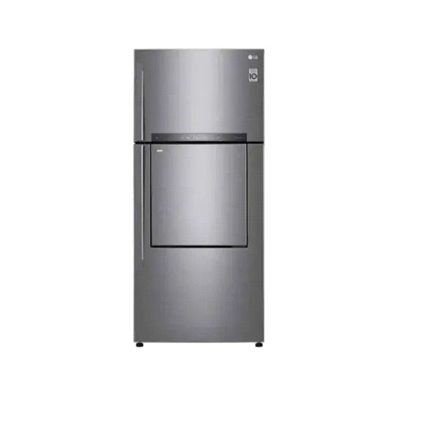 REFRIGERADOR LG 18PIES ACERO DOBLE PUERTA ELEGANTE LT51MDP