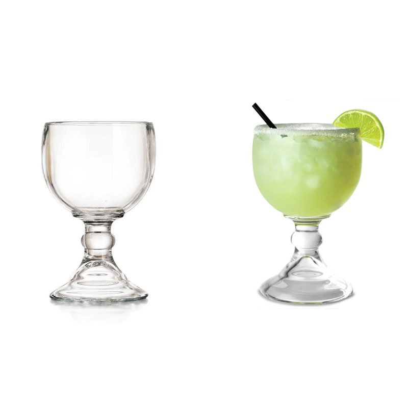 Copa vidrio Tongolele/Chabela Crisa 630ml/21.3oz 12 pzas. CRISA-2247