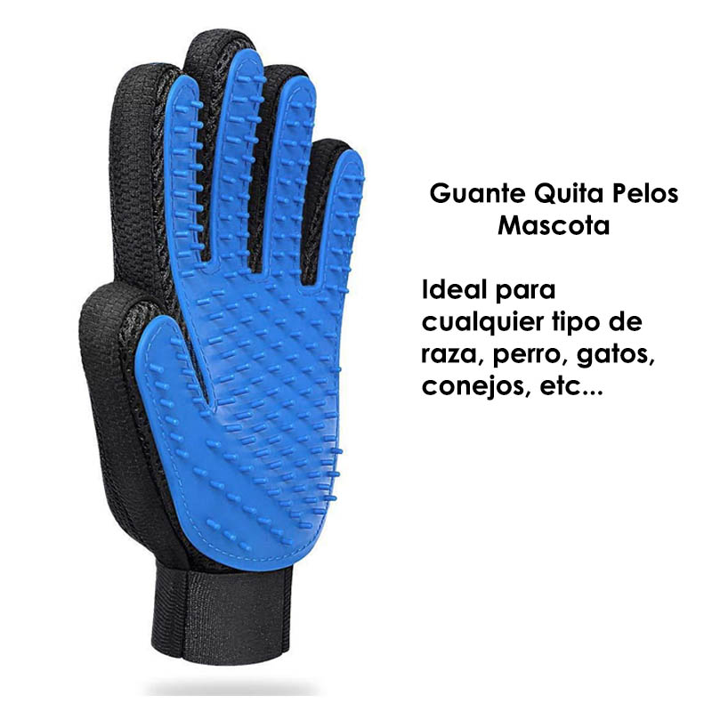 Guante Quita Pelos Cepillo Perro Carda Para Perro Mascota B