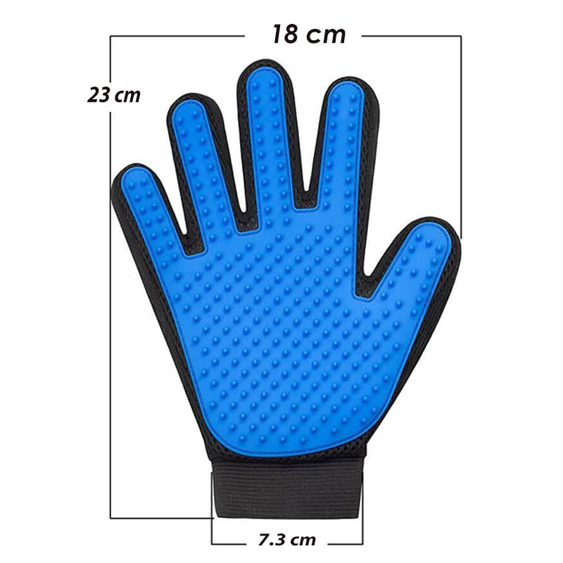 Guante Quita Pelos Cepillo Perro Carda Para Perro Mascota B