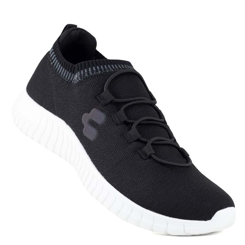 TENIS DEPORTIVOS CHARLY CLASICOS CABALLERO 1029245 NEGRO GRIS ORIGINALES