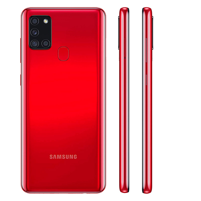 Celular Samsung Galaxy A21s 32Gb Rojo+ Diadema