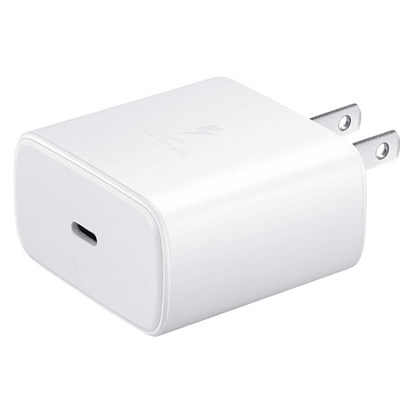 Cargador 45w Samsung Carga Rápida Tipo C Cubo+cable Blanco