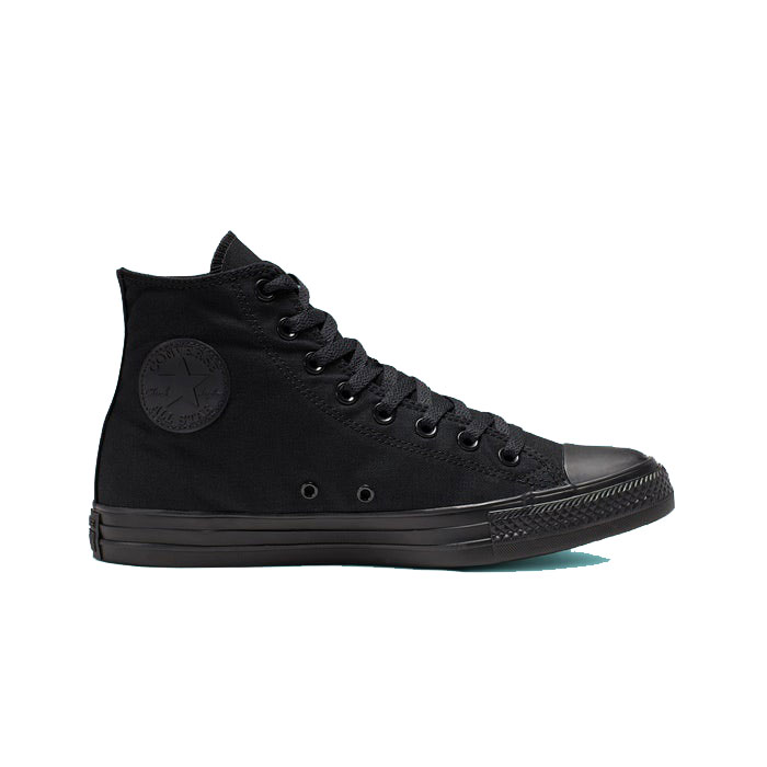 All star preto de hot sale botinha