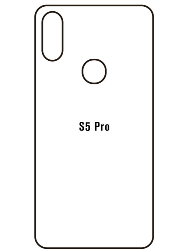 Jeco 99F Kit de Mica Hidrogel AZUL Frontal+Trasera LENOVO S5 PRO
