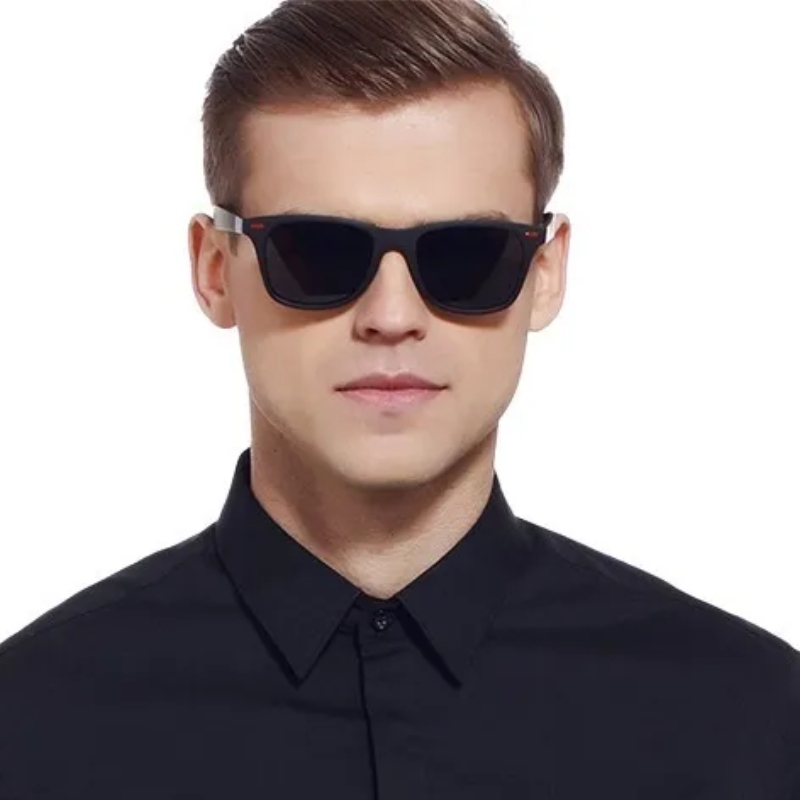 Lentes Para Sol Hombre Con Protección UV Moda Retro Hipster