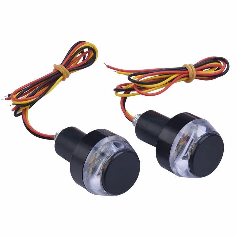 Direccionales Motocicleta Universal Cafe Racer Contrapeso