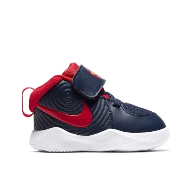Tenis Nike de Bebe Team Hustle D9 Azul-Niños AQ4226-403