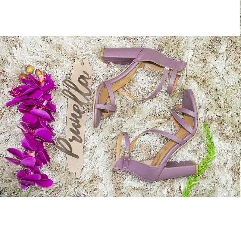 Sandalias Zapatos Mujer Tacon Zapatillas Plataforma 143 /z Rosa