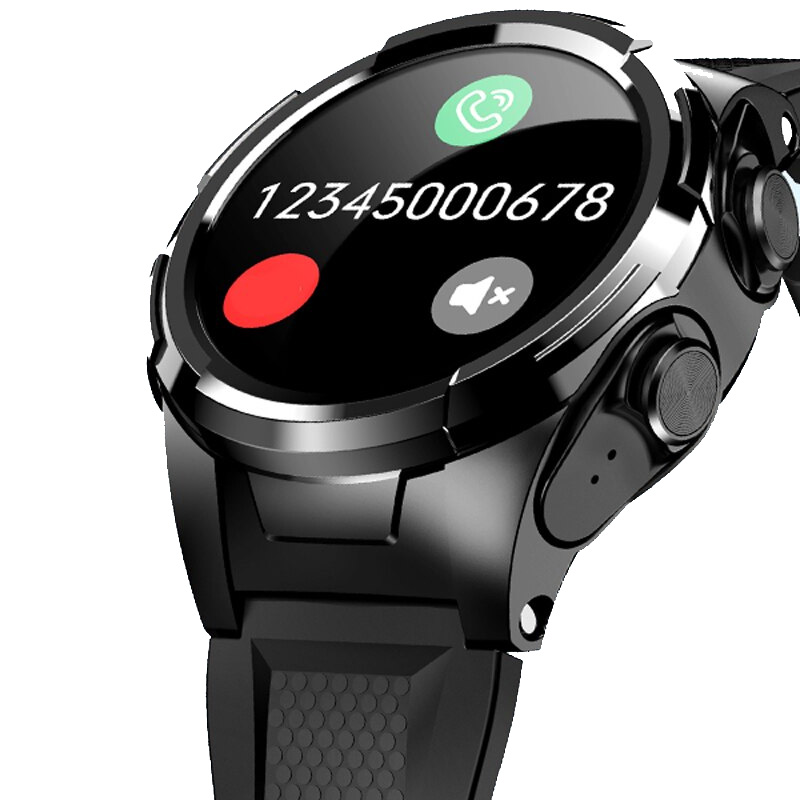 Smartwatch Reloj Inteligente Con Audífonos Bluetooth 5.0 S201 Full Touch FRALUGIO.