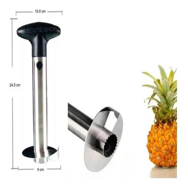 Descorazonador Piña Rebanadas Acero Inoxidable Fruta Cortado