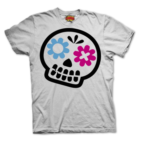 PLAYERA CALAVERITA DE DULCE, DIA DE MUERTOS, CABALLERO,  PLAYERAS CHINOS