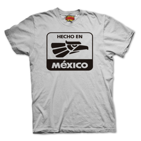 PLAYERA ESTAMPADO HECHO EN MEXICO, CABALLERO, VIVA MEXICO, PLAYERAS CHINOS.