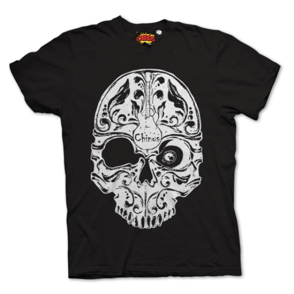 PLAYERA CALAVERA, CALAVERA MALDITA, MODA URBANA,CABALLERO,  PLAYERAS CHINOS.