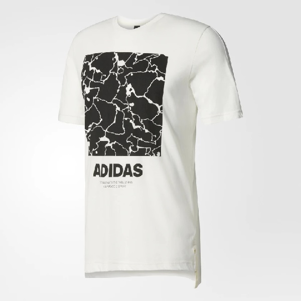 PLAYERA ADIDAS CABALLERO STRUCTURE SS17 BLANCA