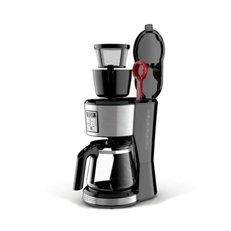 Cafetera Programable De 12 Tazas Black and Decker CM1231S-LA - Negro