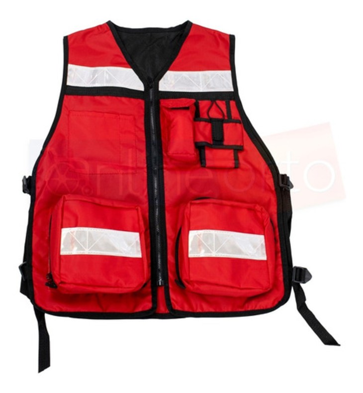 Chaleco Brigadista Paramedico Reflejante