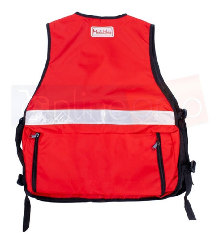 Chaleco Brigadista Paramedico Reflejante