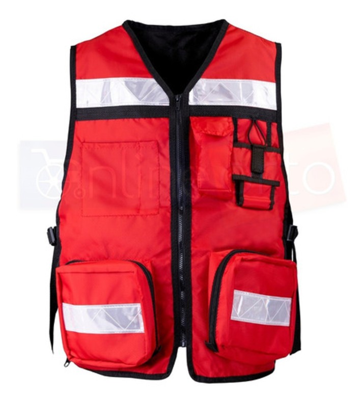 Chaleco Brigadista Paramedico Reflejante