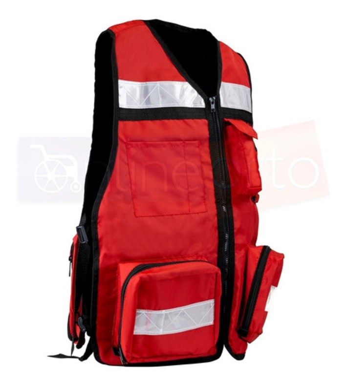 Chaleco Brigadista Paramedico Reflejante