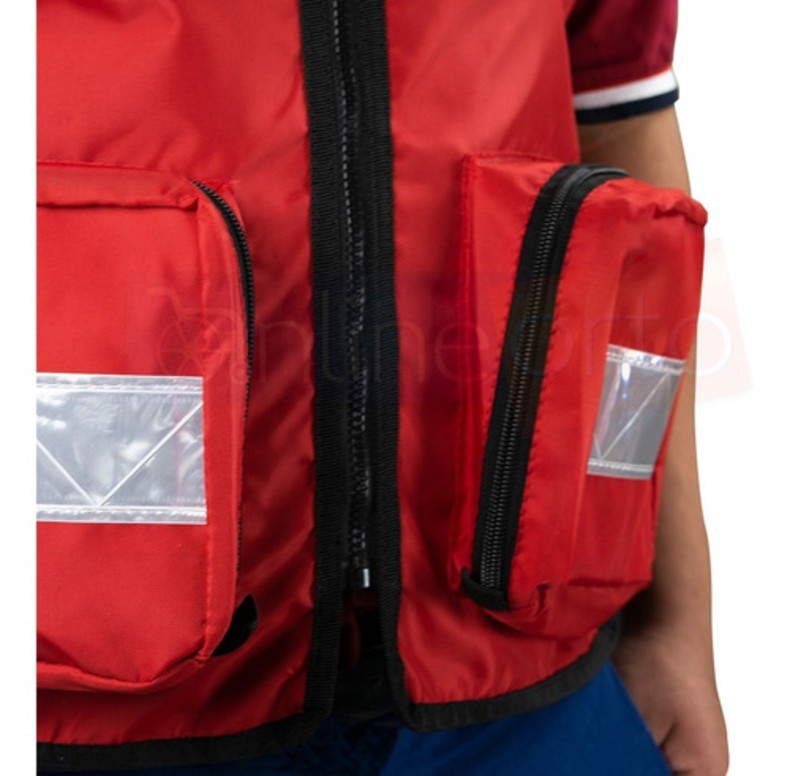 Chaleco Brigadista Paramedico Reflejante